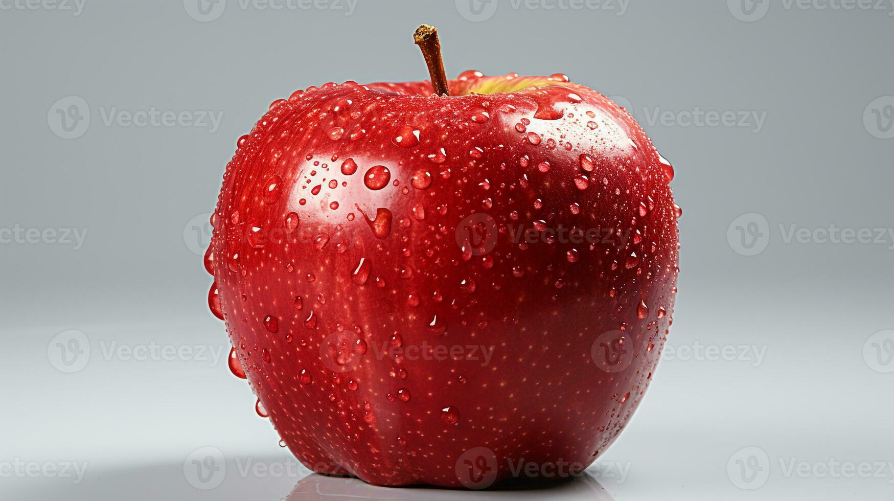frische rote Äpfel auf weißem Hintergrund foto