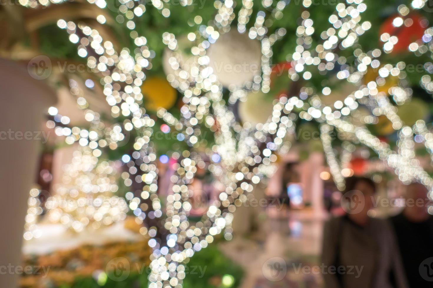 abstrakte Weihnachtsdekorationen bereit für den Urlaub foto