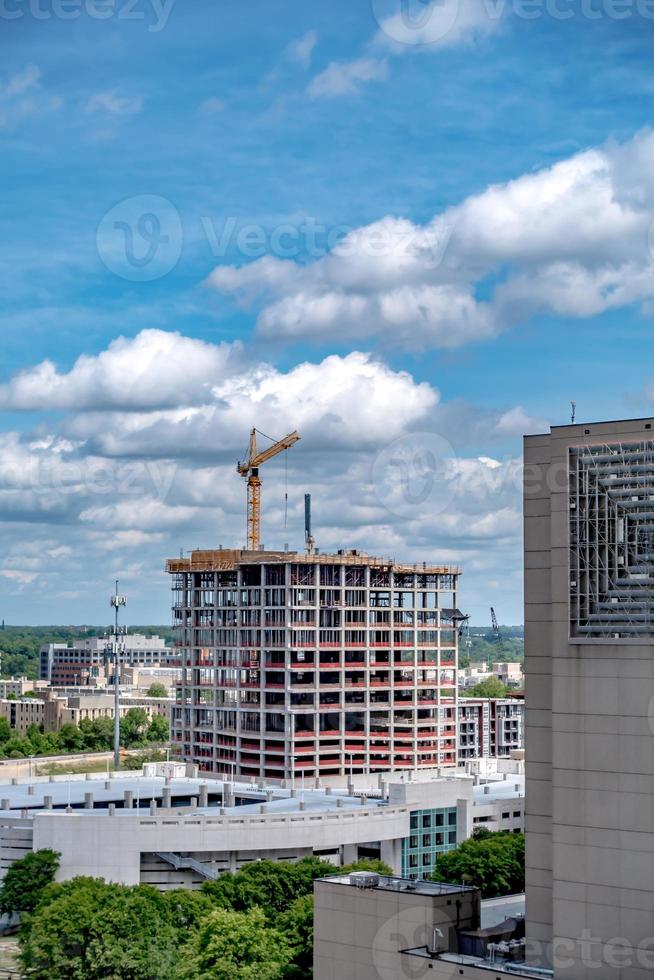 Innenstadt von Charlotte North Carolina Skyline foto