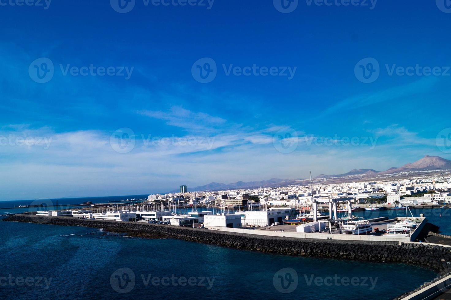 Binnenhafen Arrecife Lanzarote Spanien foto