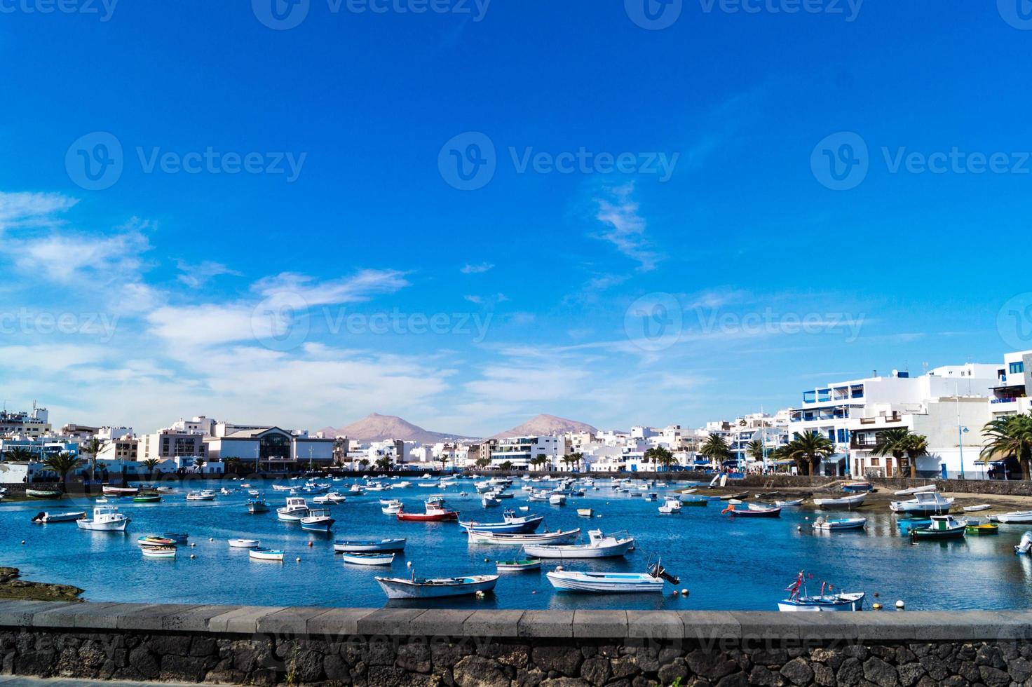 Binnenhafen Arrecife Lanzarote Spanien foto