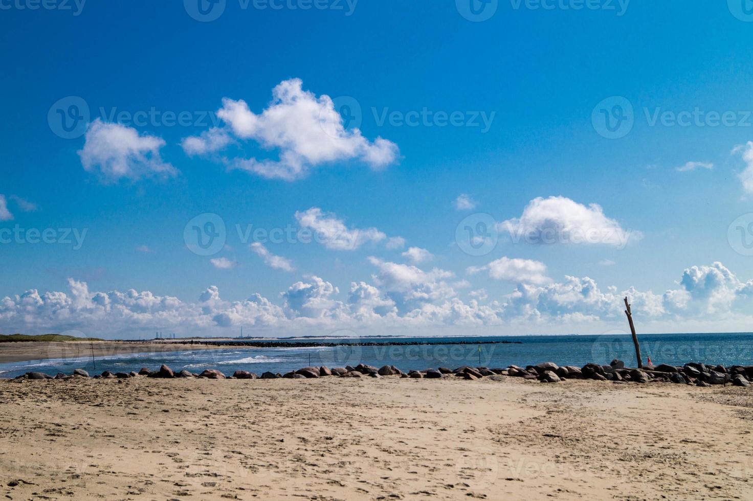 am strand von blavand ho dänemark foto