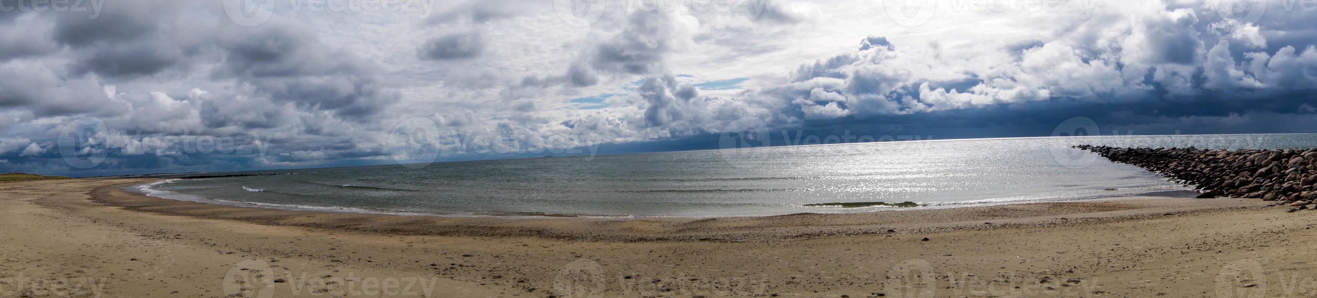 am strand von blavand ho dänemark foto