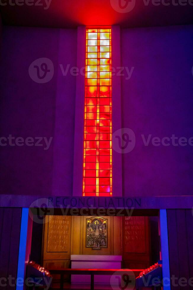 Innere Detail von Liverpool Metropolitan- Dom, römisch katholisch Kathedrale im Liverpool, Norden England, vereinigt Königreich foto