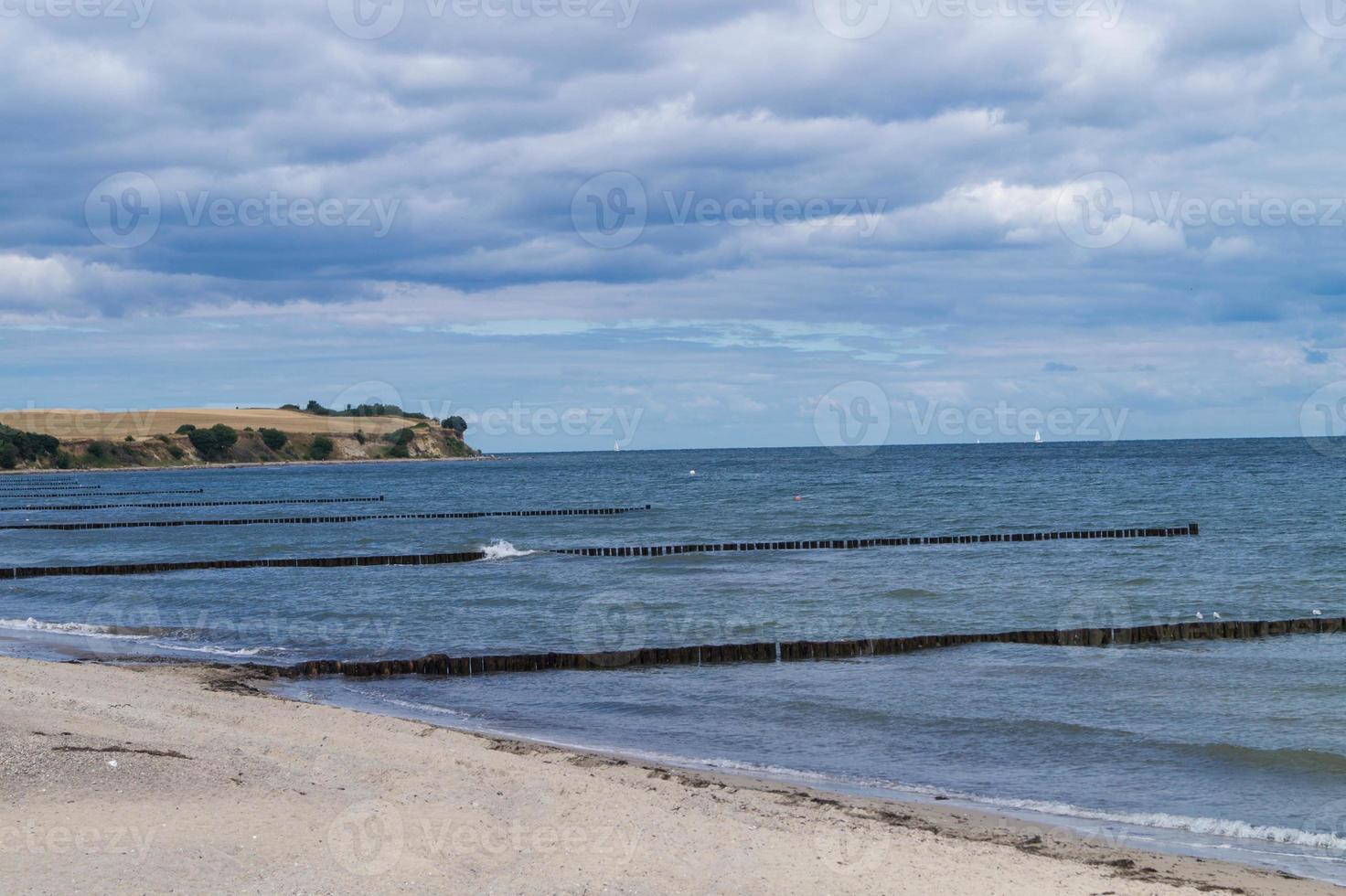 am strand in botenhagen deutschland foto