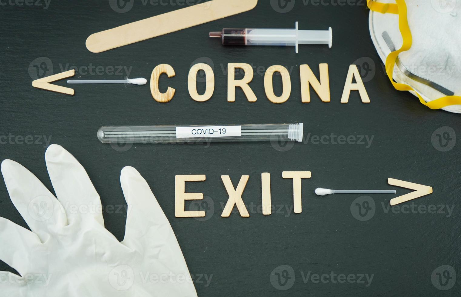 Corona-Virus eine weltweite pandemische Krankheit foto