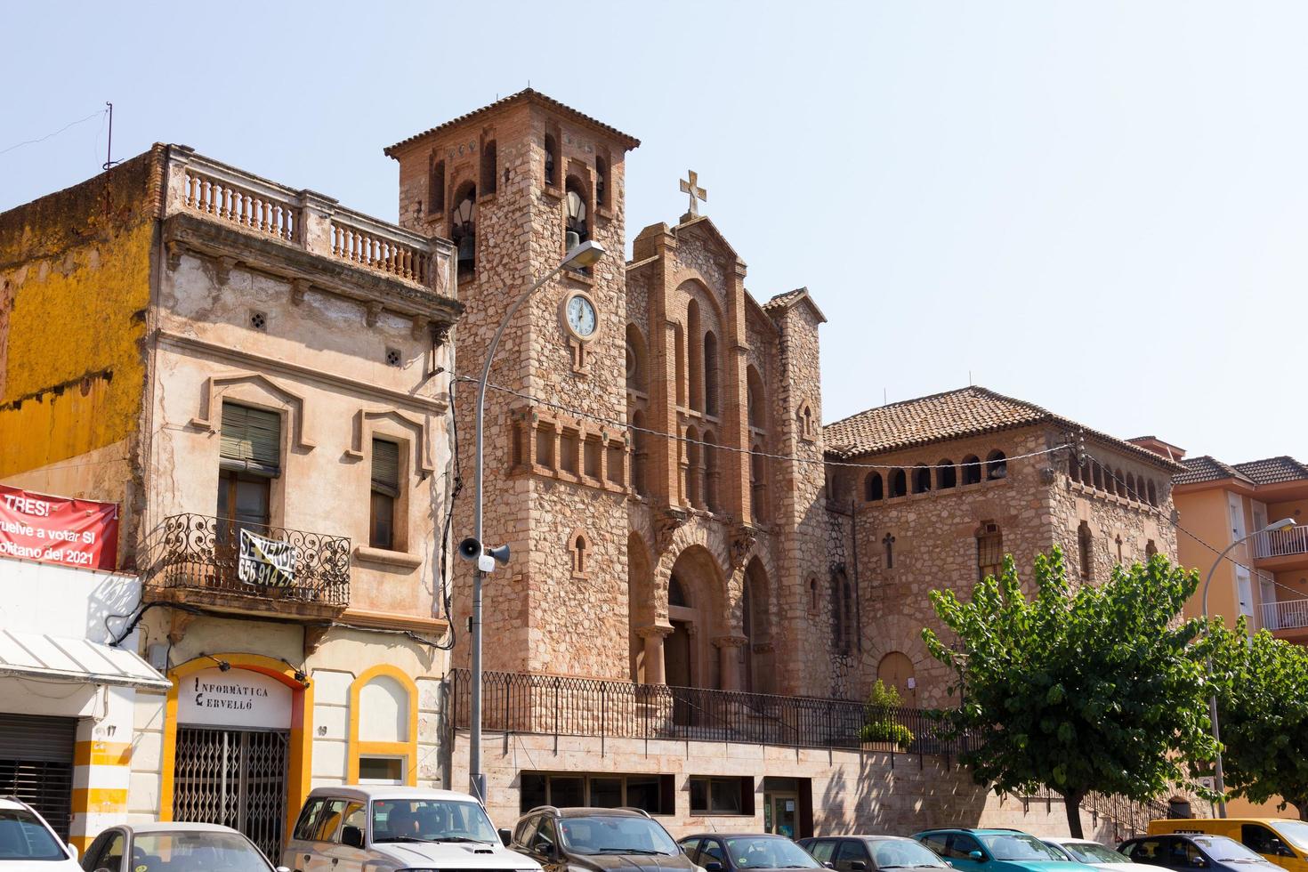 Cervello in der Nähe der Stadt Barcelona foto