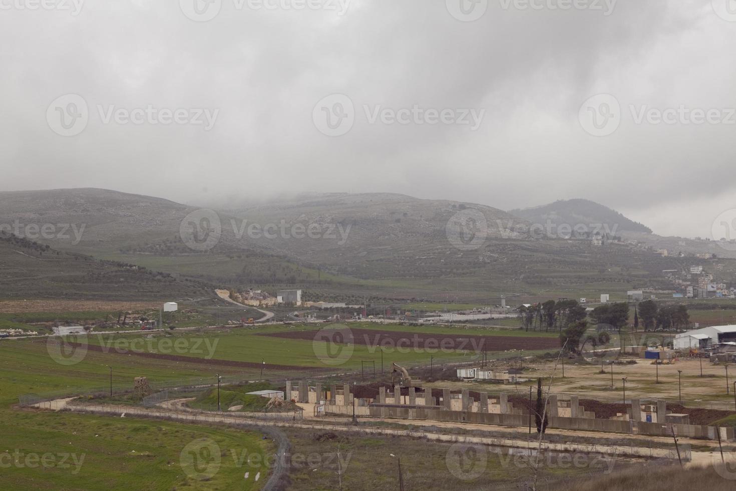 erstaunliche landschaften von israel, blicke auf das heilige land foto