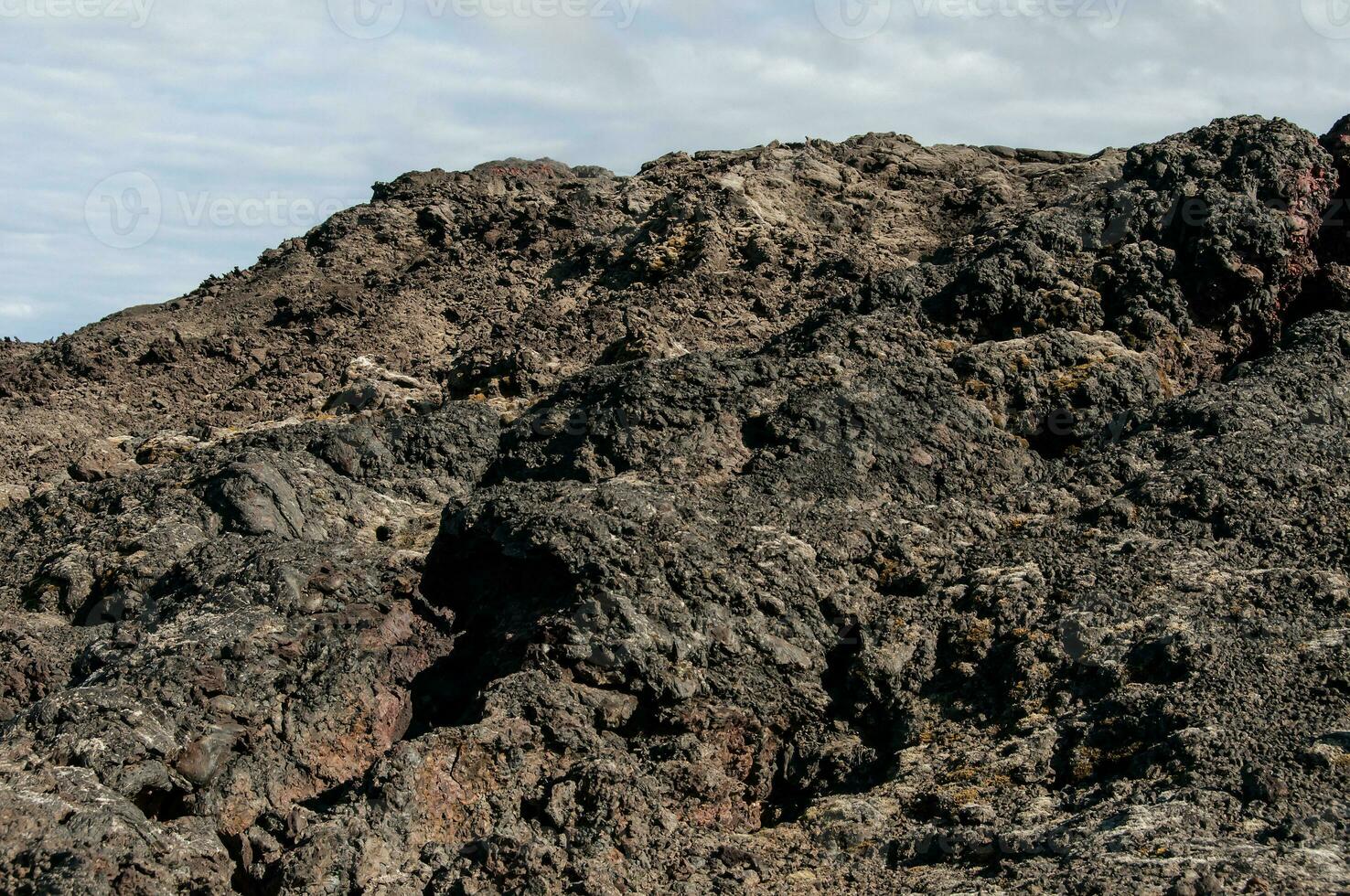 krafla ist ein vulkanisch System mit ein Durchmesser von etwa 20 Kilometer gelegen im das Region von myvatn, Nord Island foto