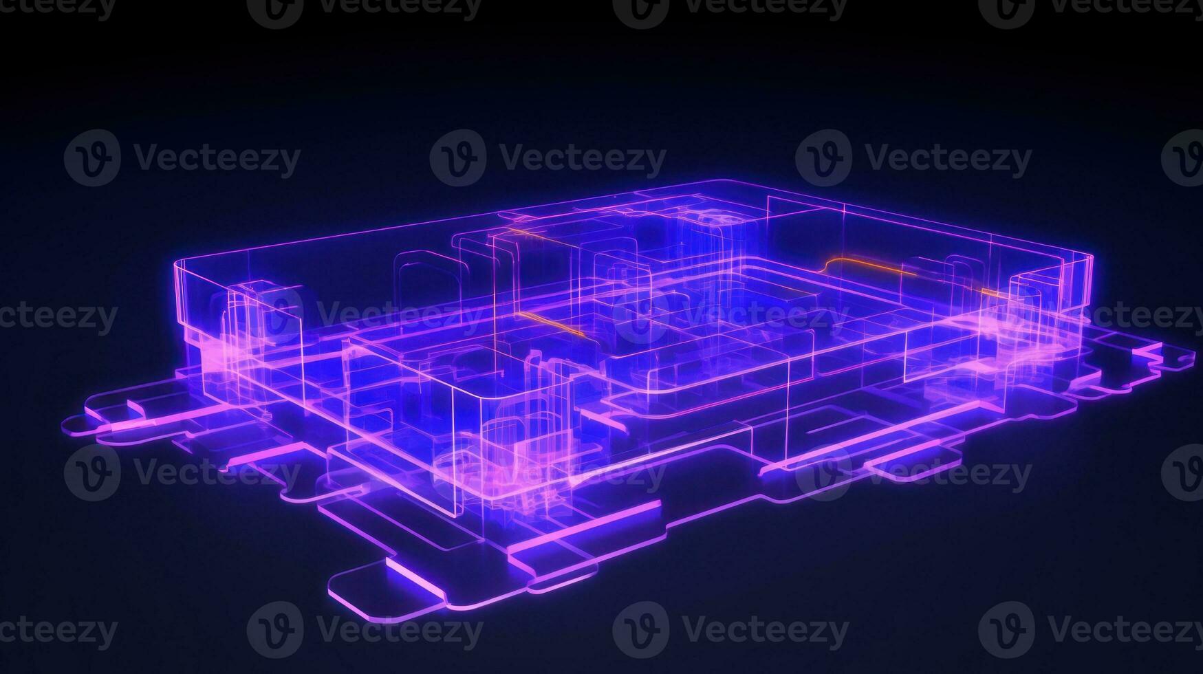 generativ ai Schnittstelle und futuristisch Technologie Hintergrund. generativ ai foto