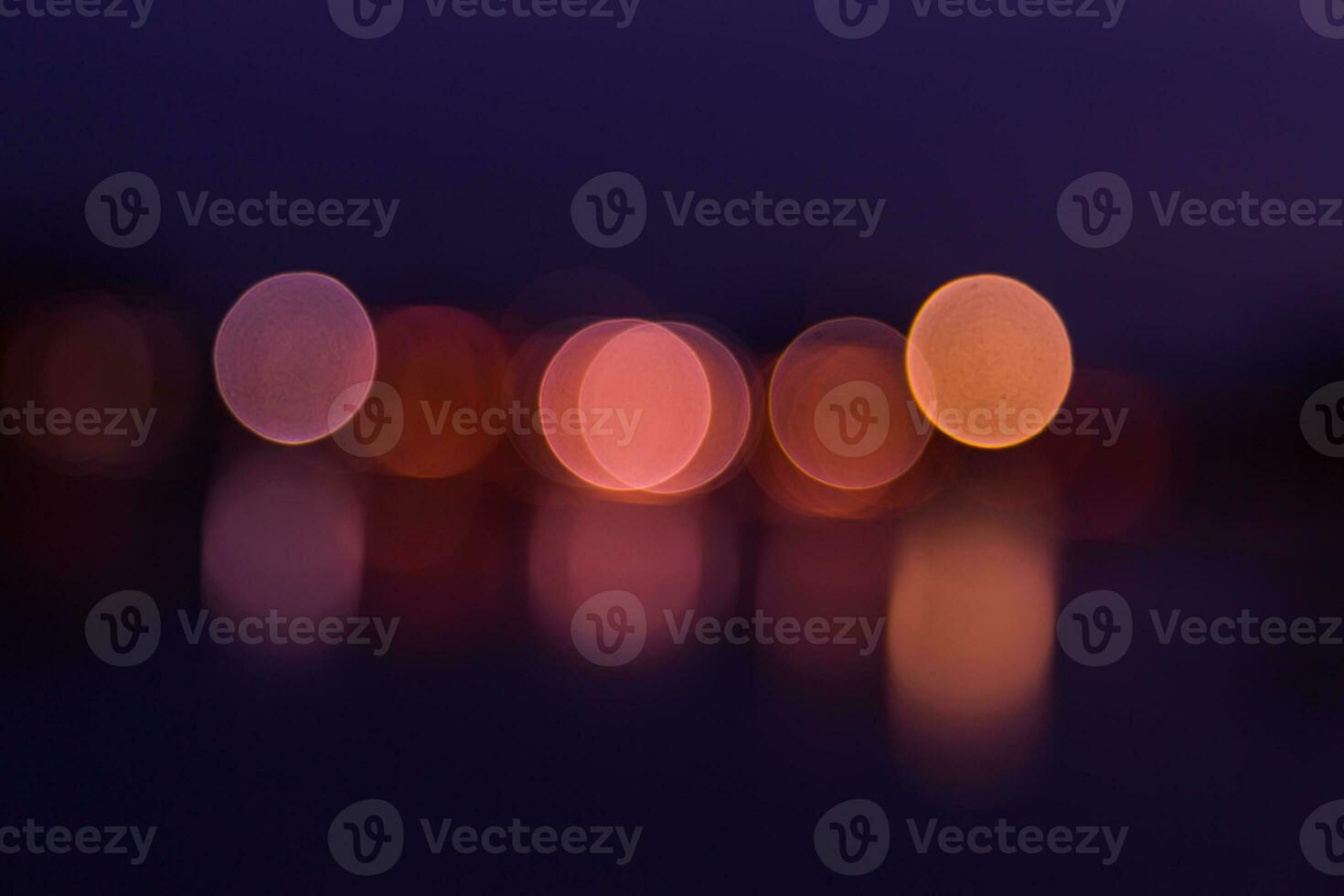 Beleuchtung von verwischen Bokeh Hintergrund foto