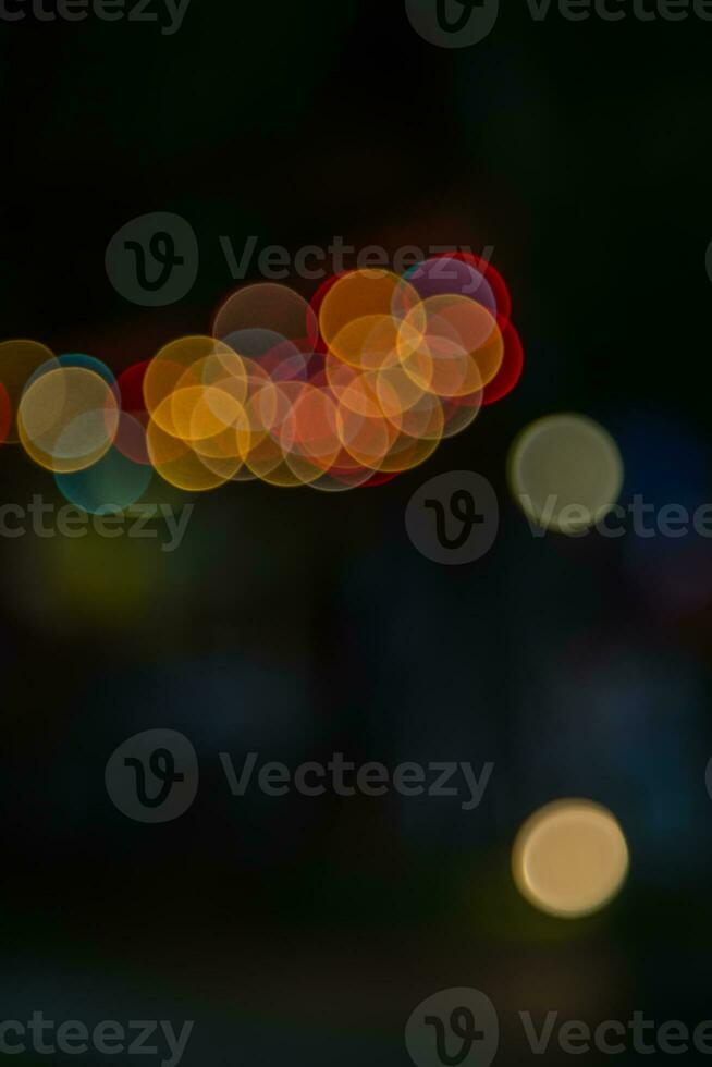 verschwommenes abstraktes Lichtbokeh foto