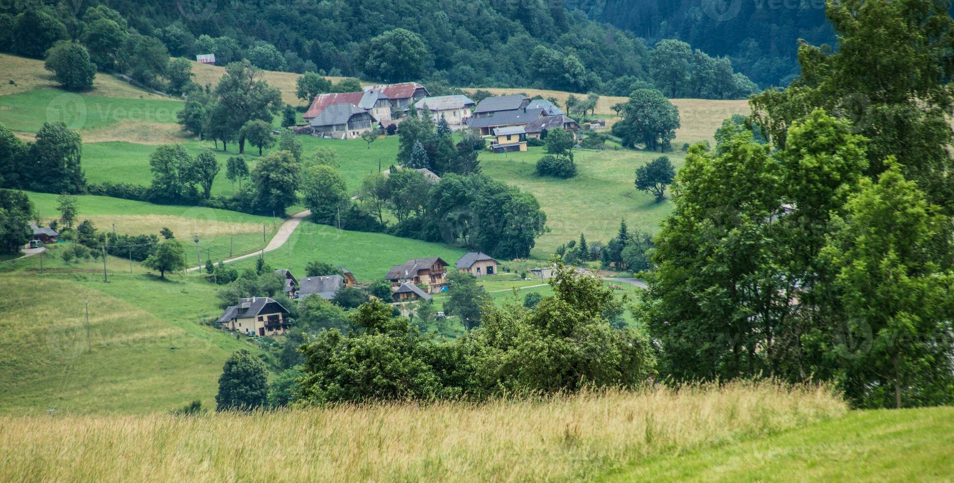 regional natürlich Park von Bauges foto