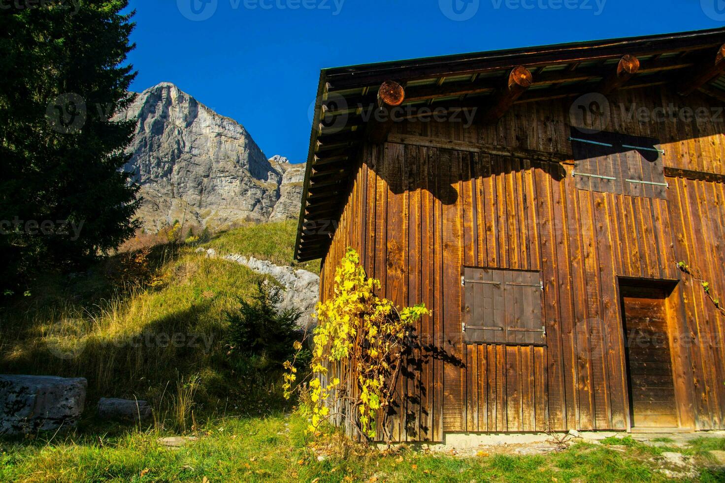 Französisch Alpen Landschaft foto