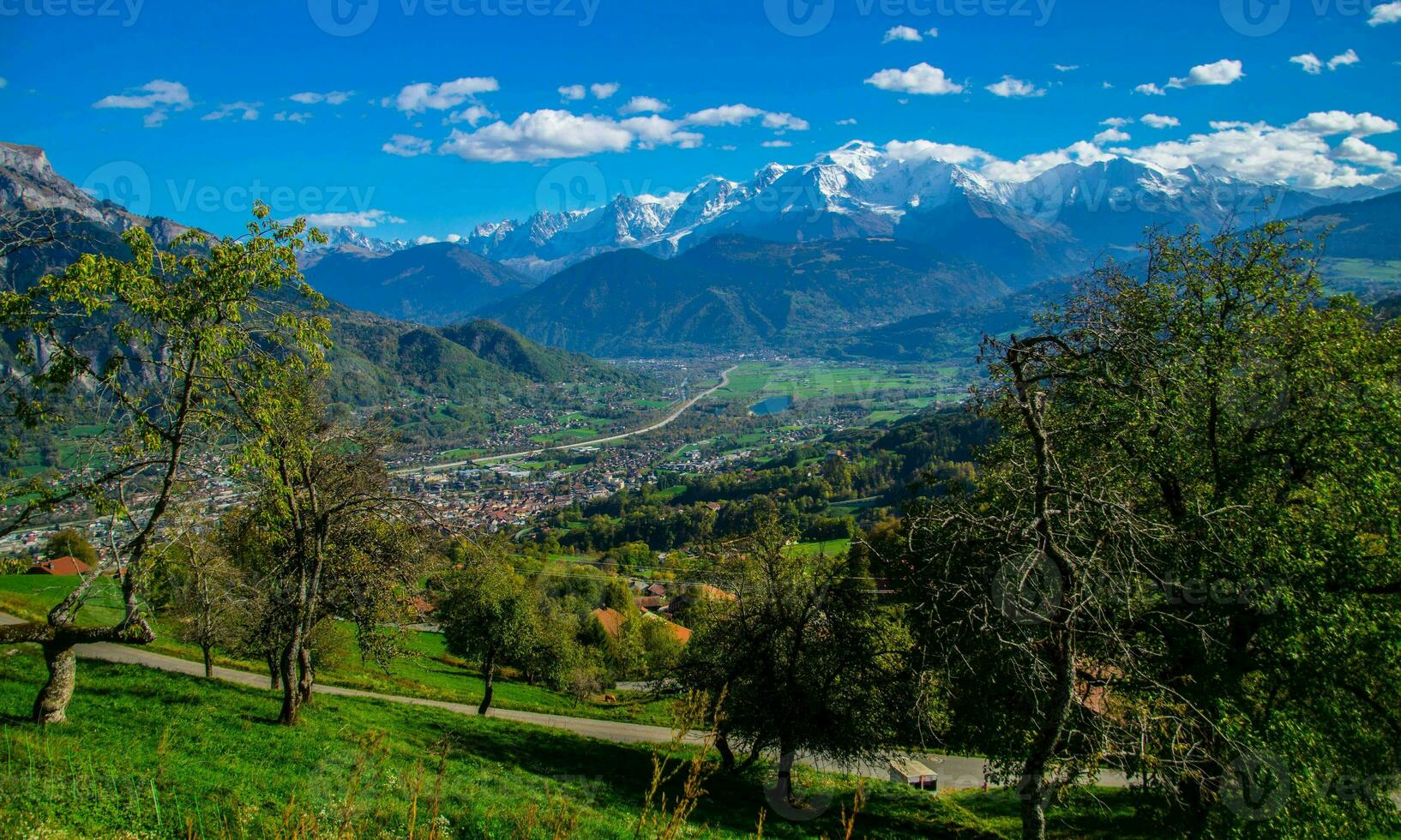 Französisch Alpen Landschaft foto