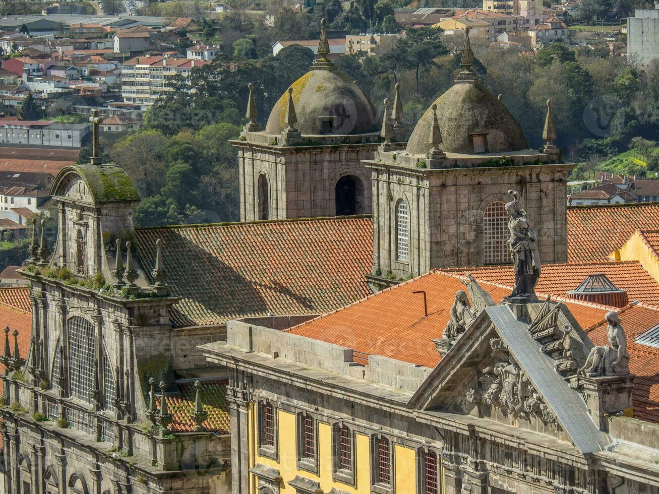 das alt Stadt von porto foto