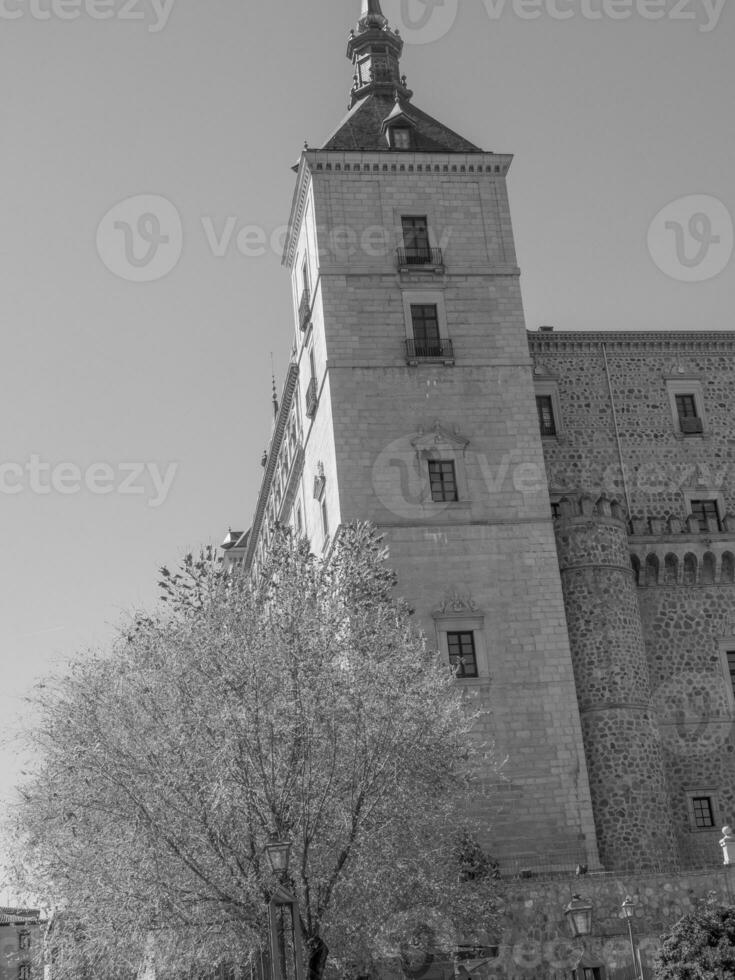 das Städte von Madrid und Toledo foto