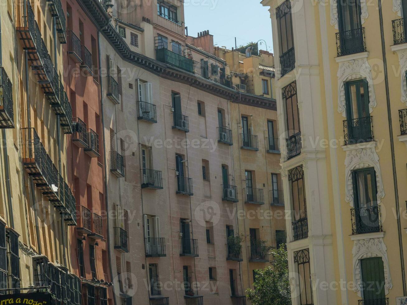 das Städte von Madrid und Toledo foto