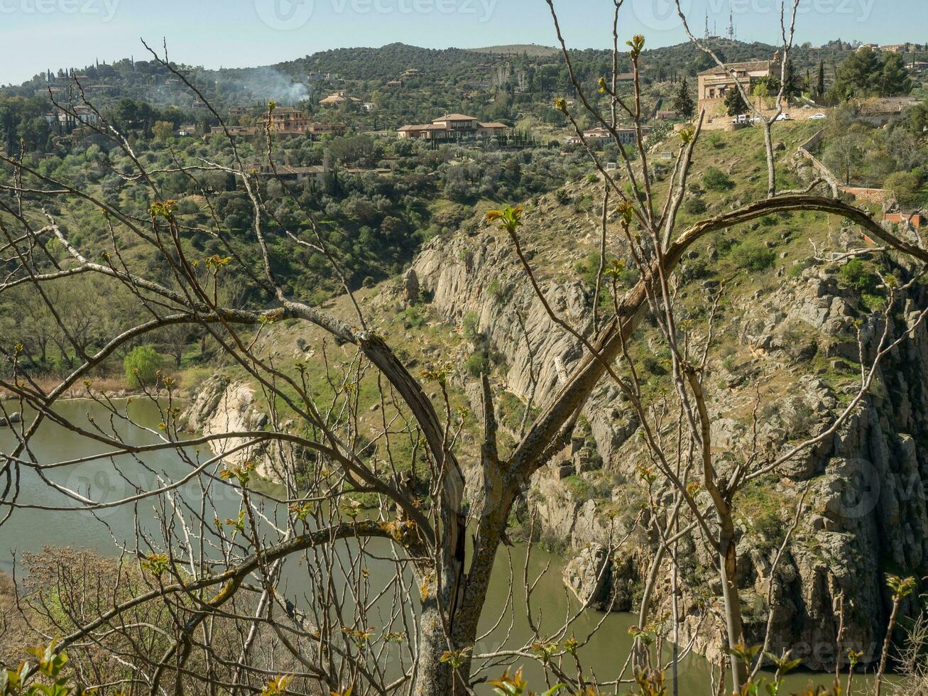 das Städte von Madrid und Toledo foto