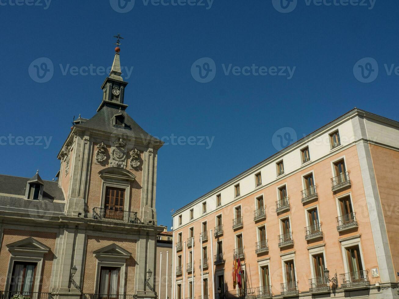 das Städte von Madrid und Toledo foto