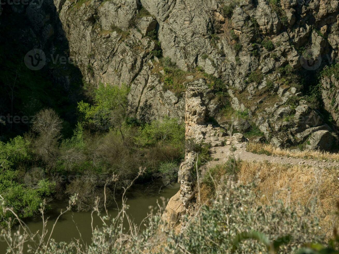 das Städte von Madrid und Toledo foto