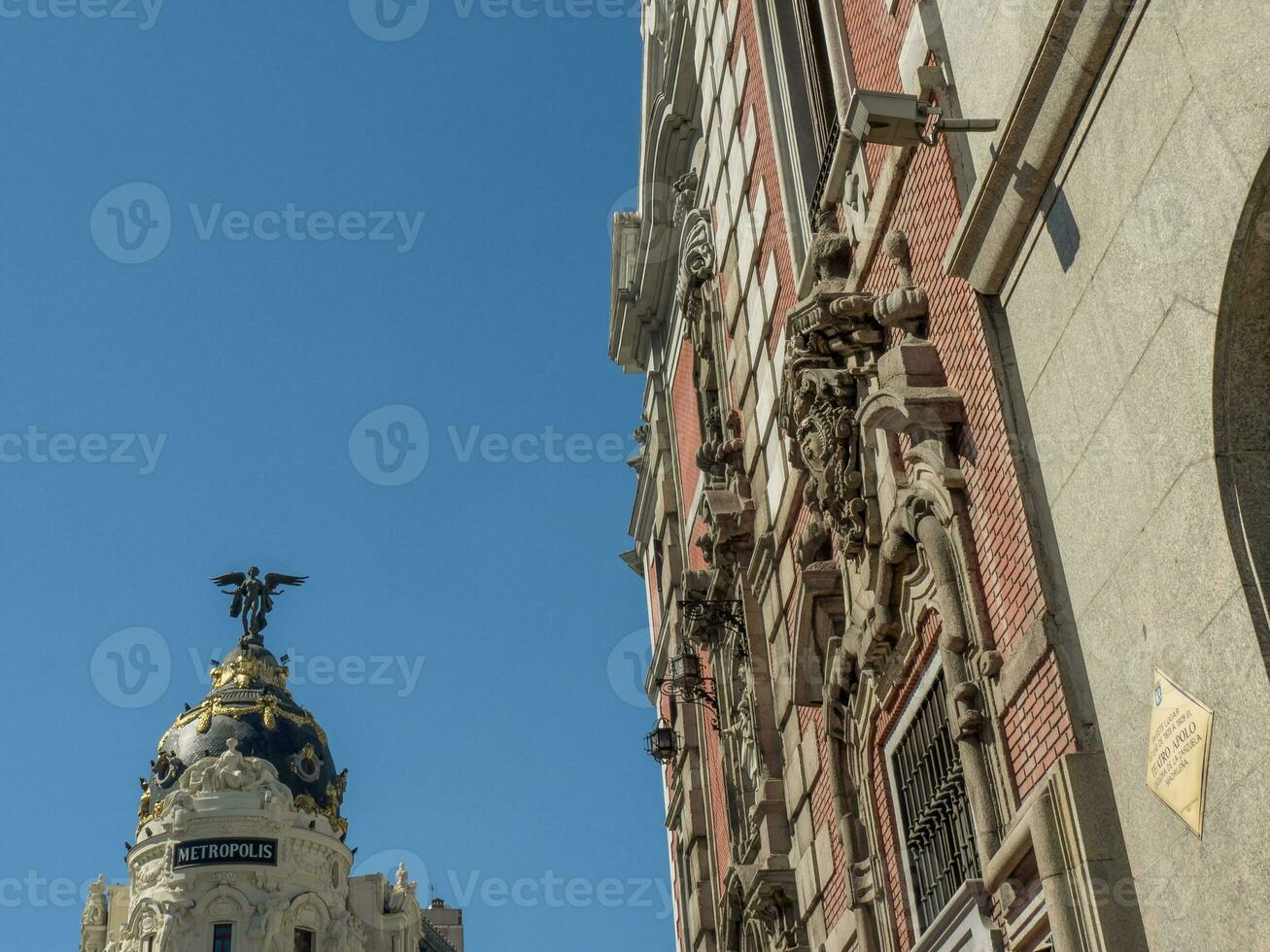 das Stadt od Madrid foto