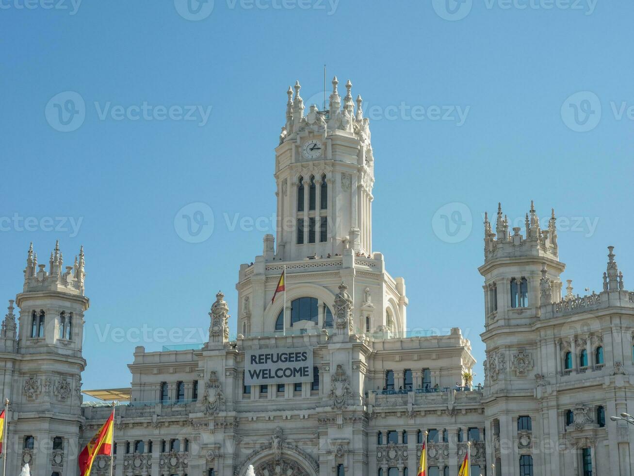 das Stadt od Madrid foto