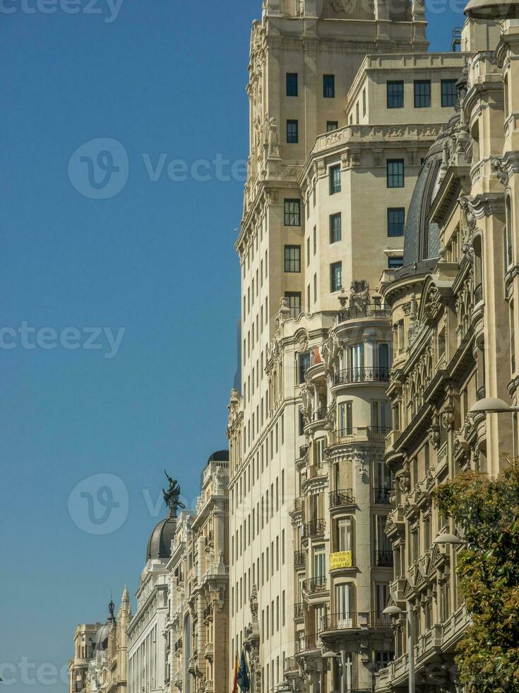 das Stadt od Madrid foto