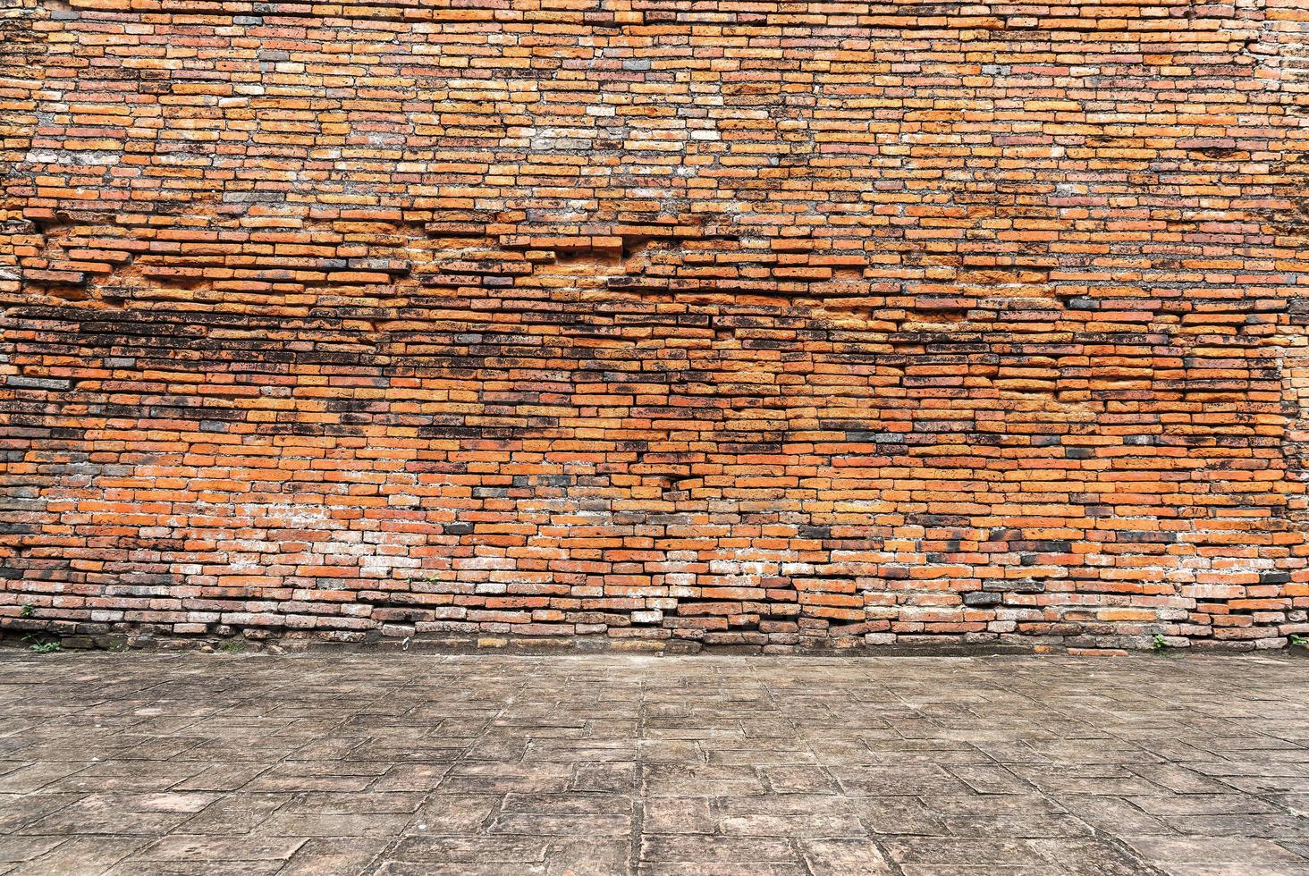 leere Mauer Textur für den Hintergrund foto