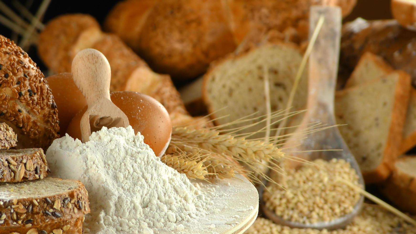 leckeres frisches Brot-Food-Konzept foto