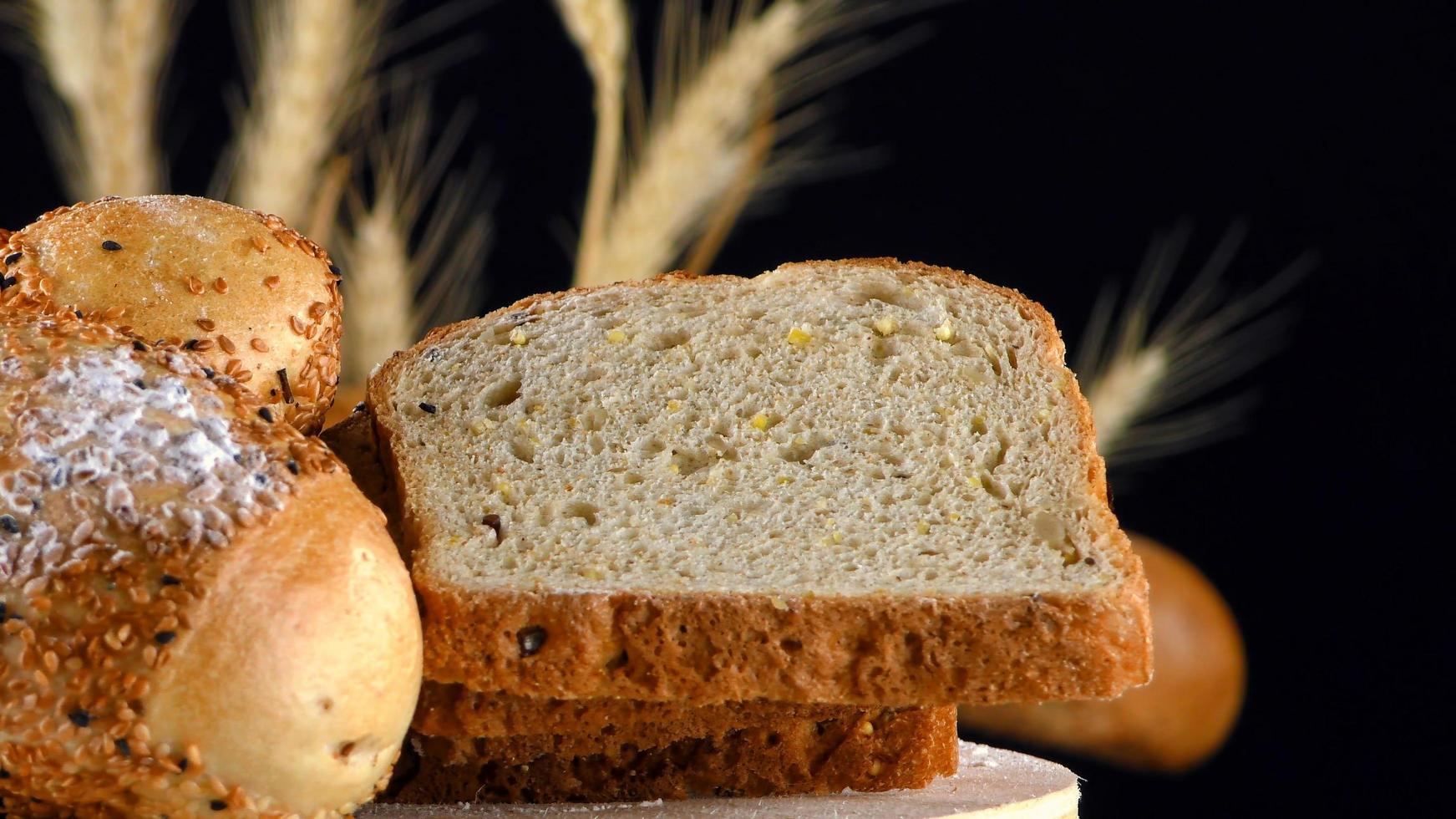 leckeres frisches Brot-Food-Konzept foto