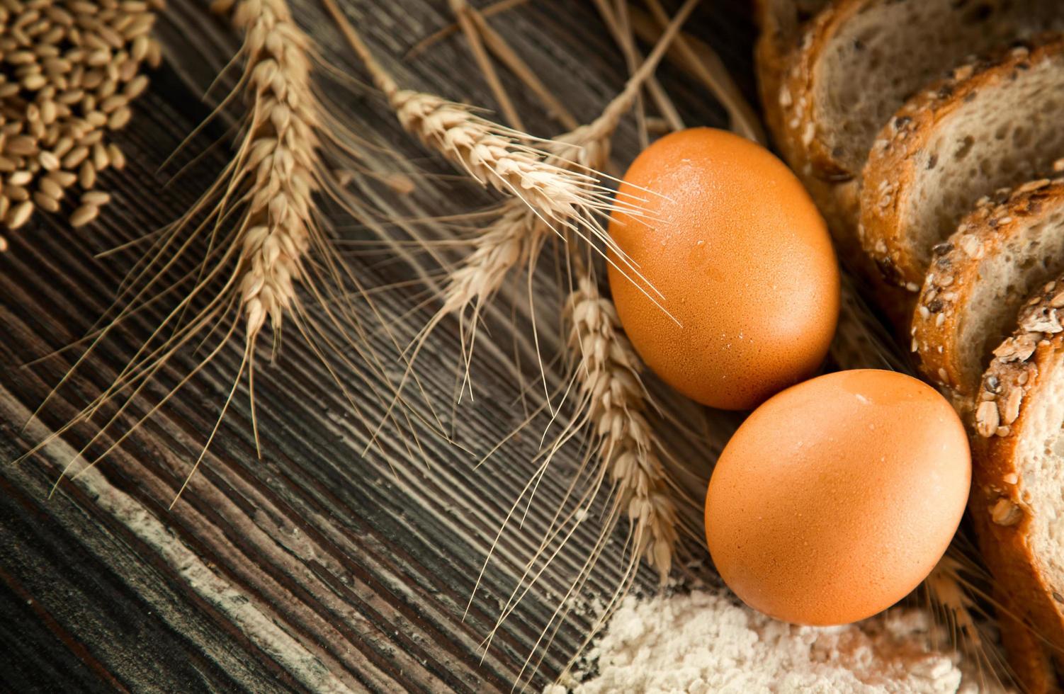 leckeres frisches Brot-Food-Konzept foto