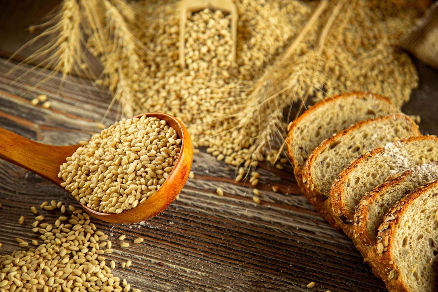 leckeres frisches Brot-Food-Konzept foto