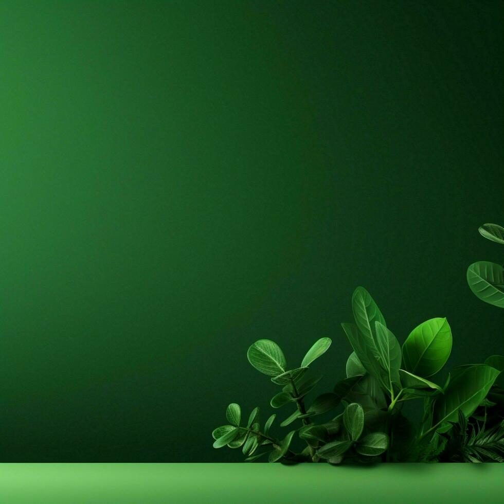 Grün minimalistisch Hintergrund foto