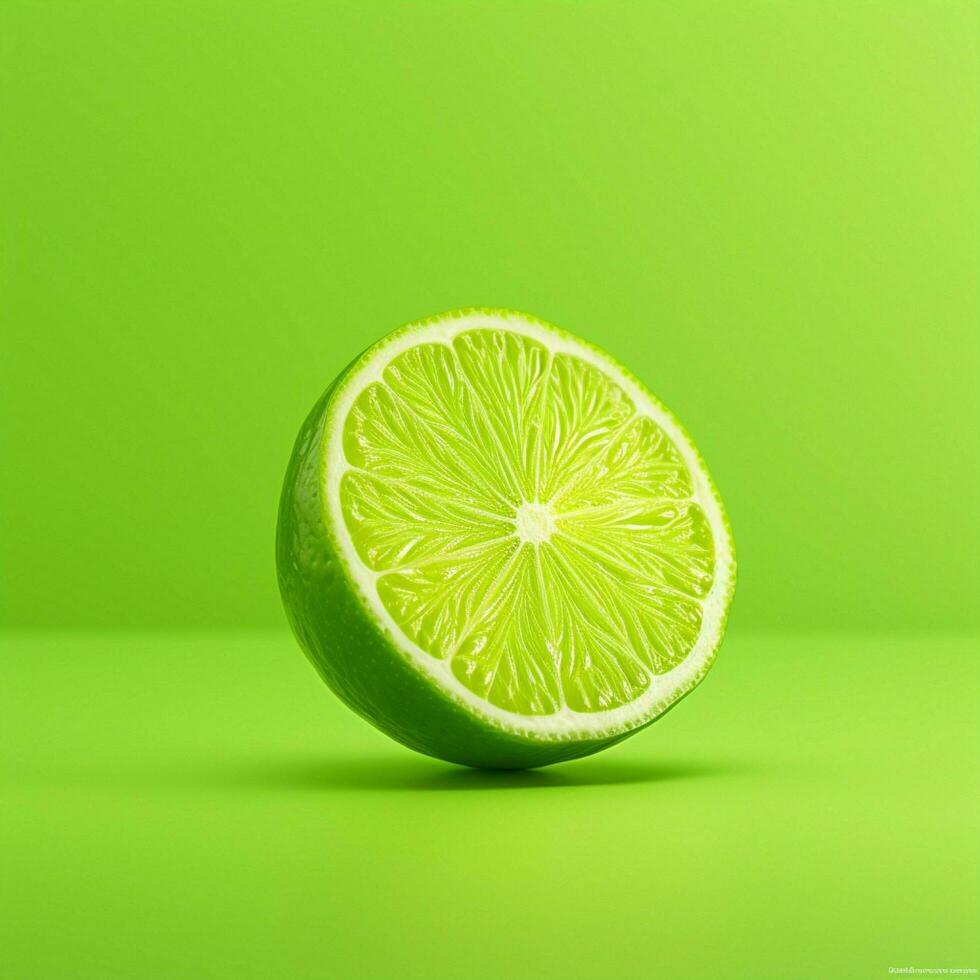 Limette minimalistisch Hintergrund foto