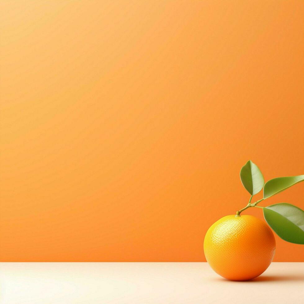 Orange minimalistisch Hintergrund foto