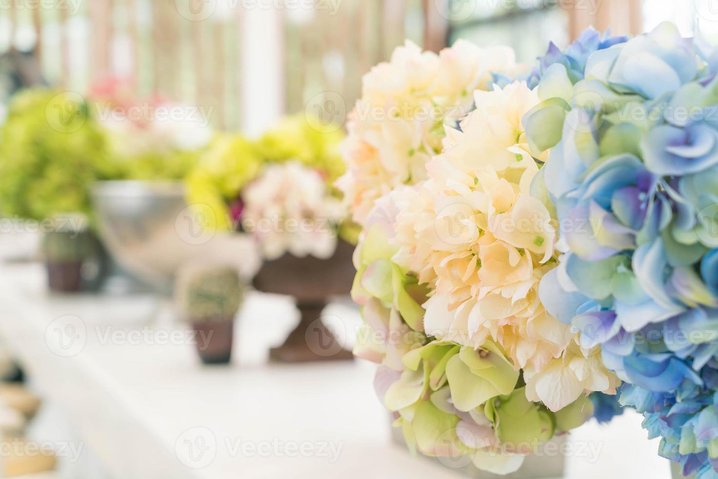 schöner Blumenstrauß für den Hintergrund foto