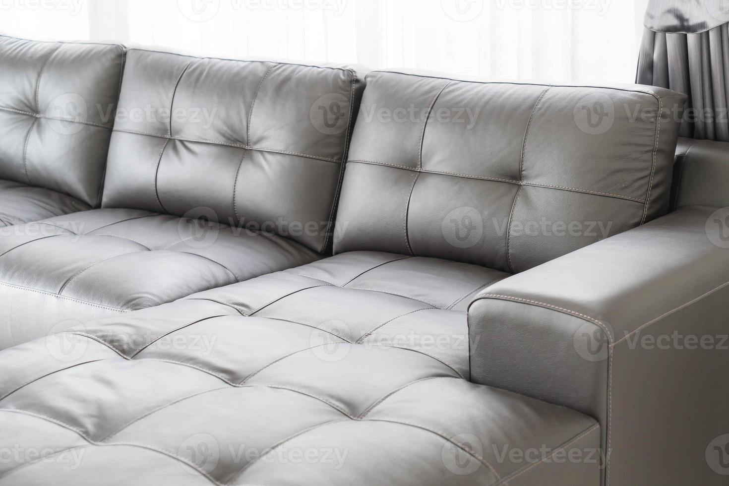 moderne Sofa-Innendekoration im Wohnzimmer foto