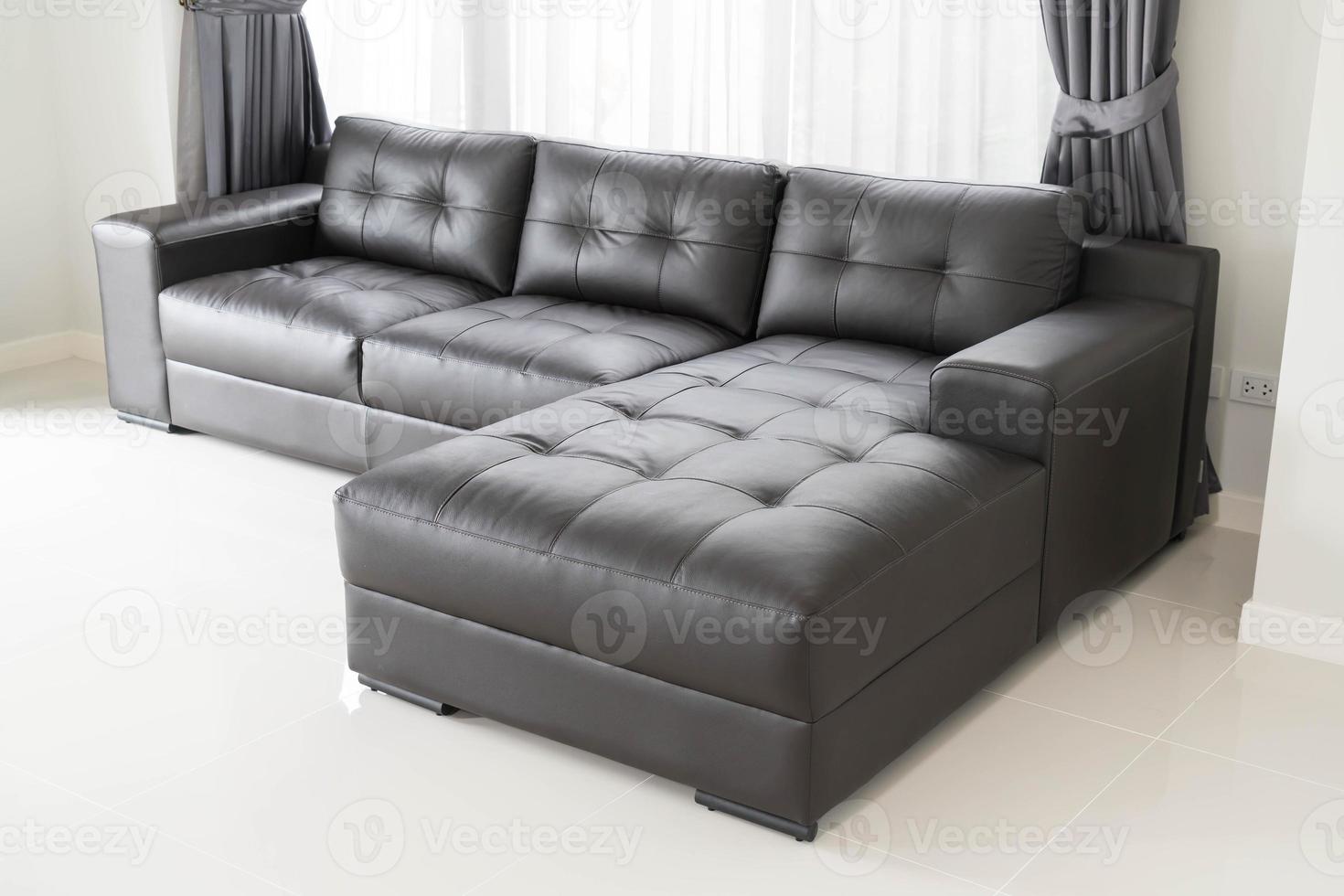 moderne Sofa-Innendekoration im Wohnzimmer foto