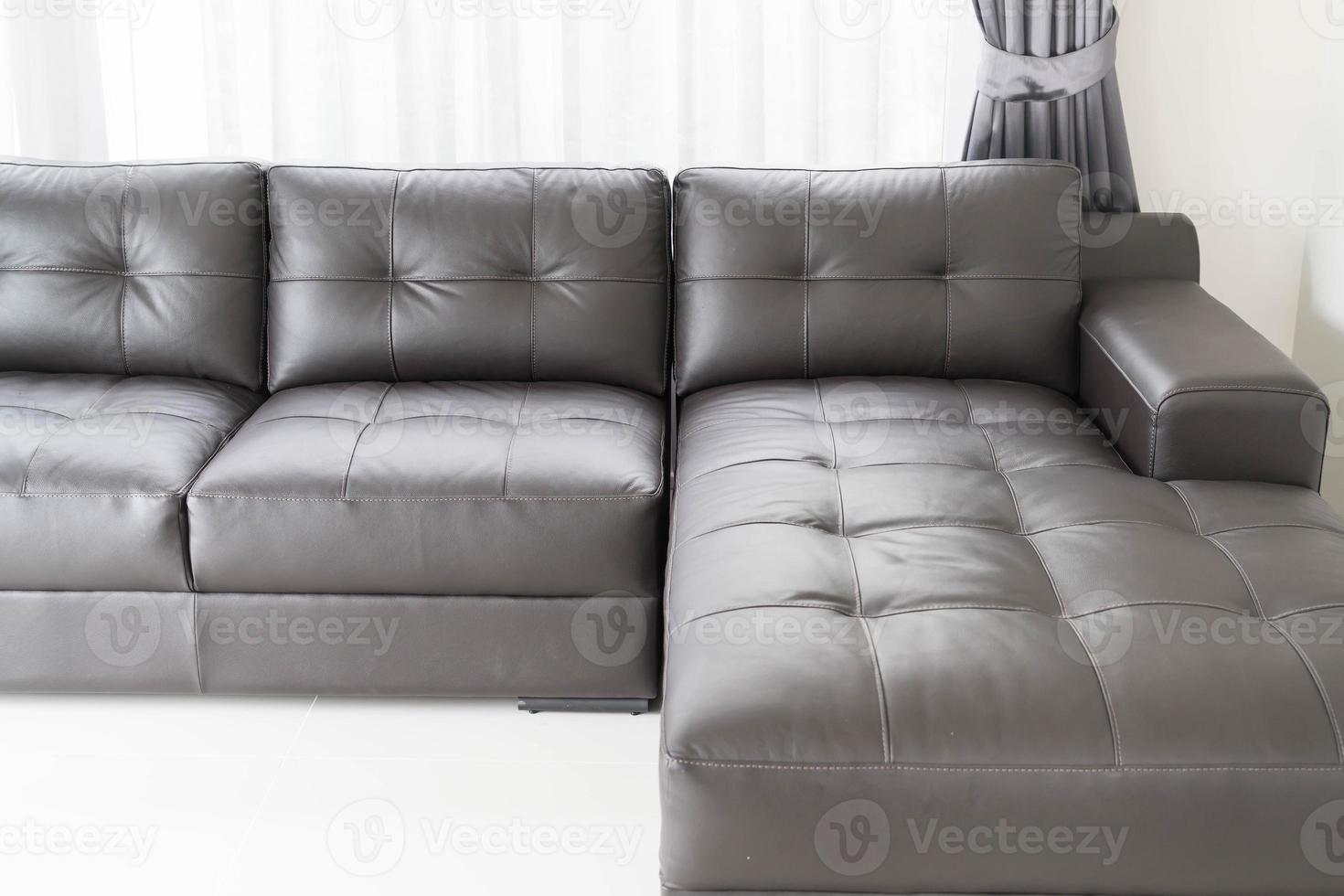 moderne Sofa-Innendekoration im Wohnzimmer foto