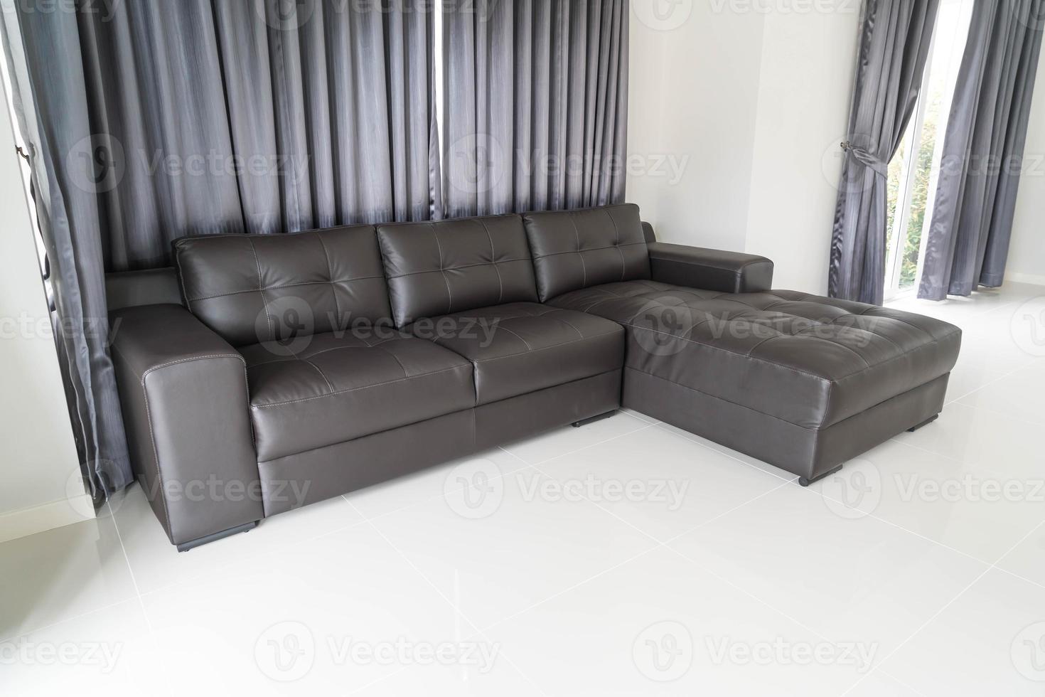 moderne Sofa-Innendekoration im Wohnzimmer foto