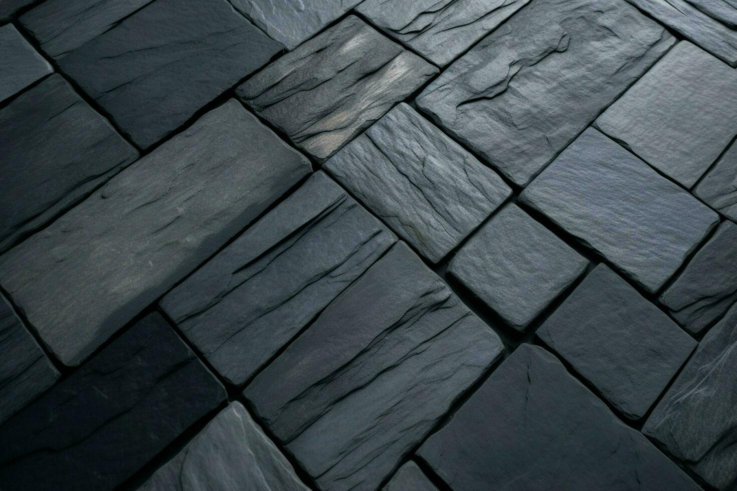 dunkel grau Schiefer foto