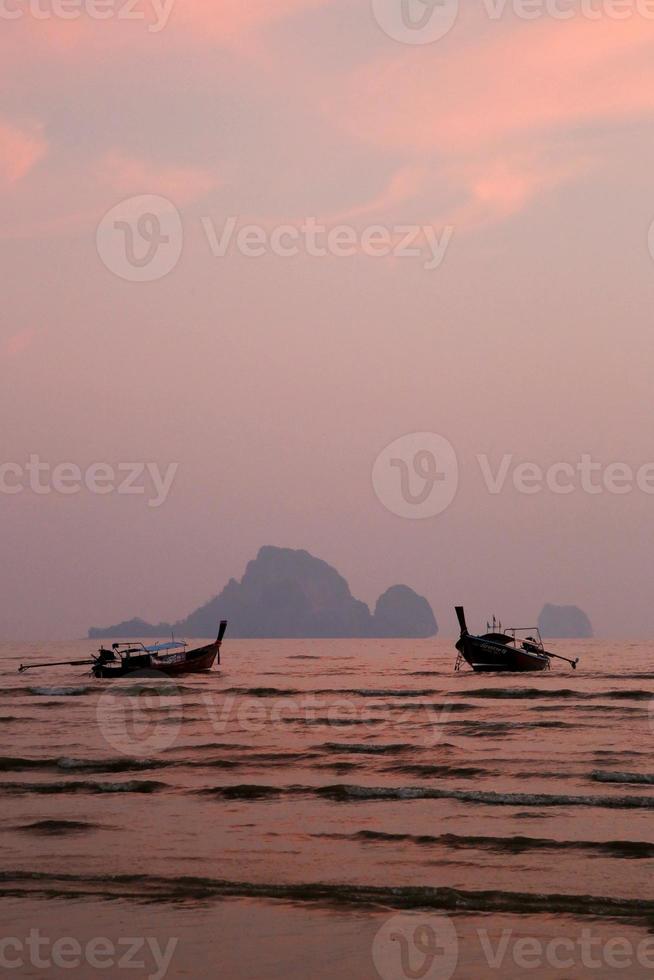 thailand boote und inseln foto