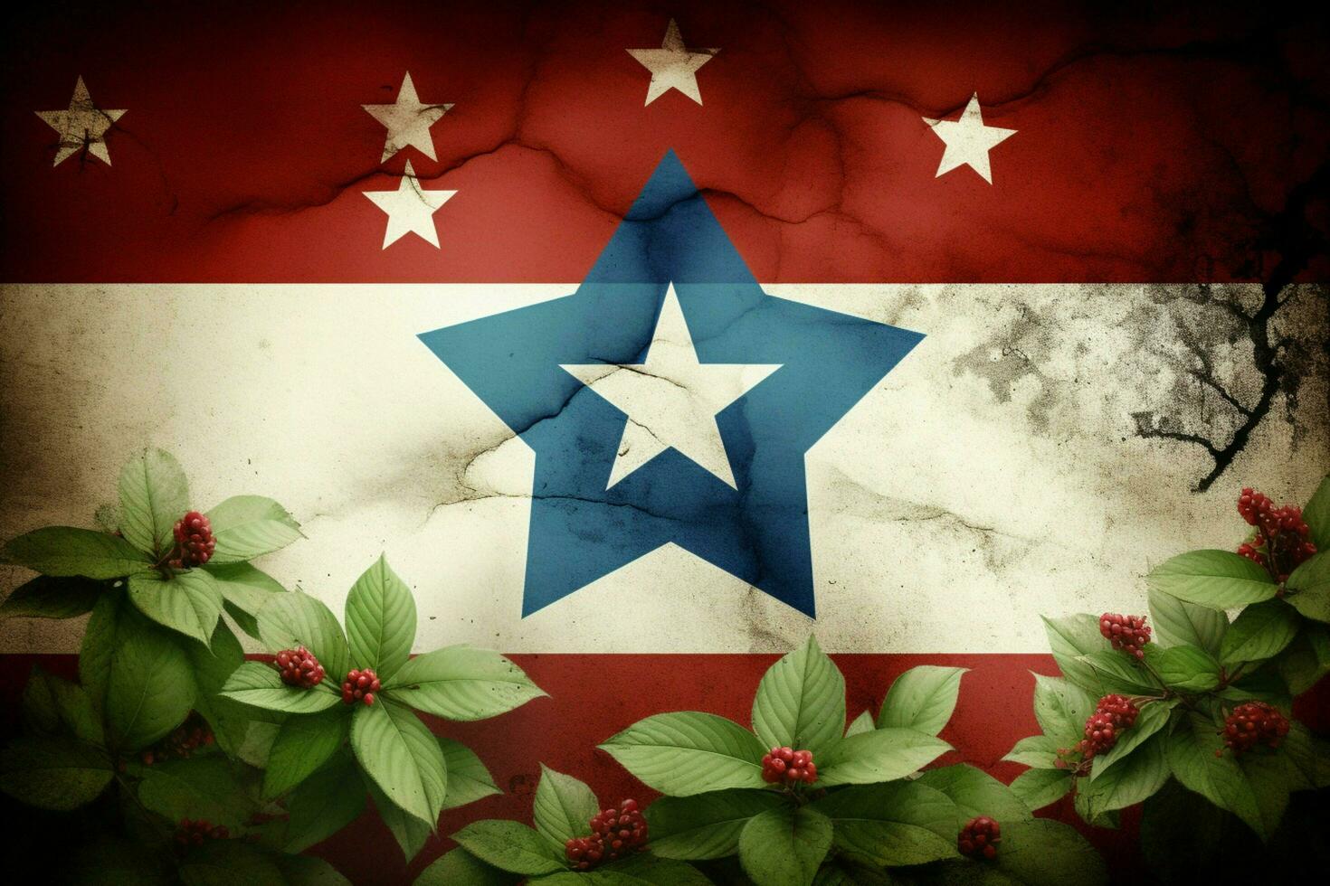 Flagge Hintergrund von Panama foto