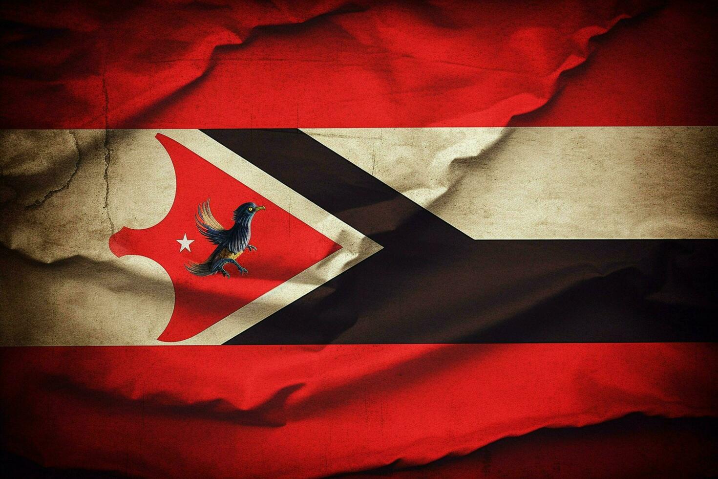 Flagge Hintergrund von Trinidad und Tobago foto
