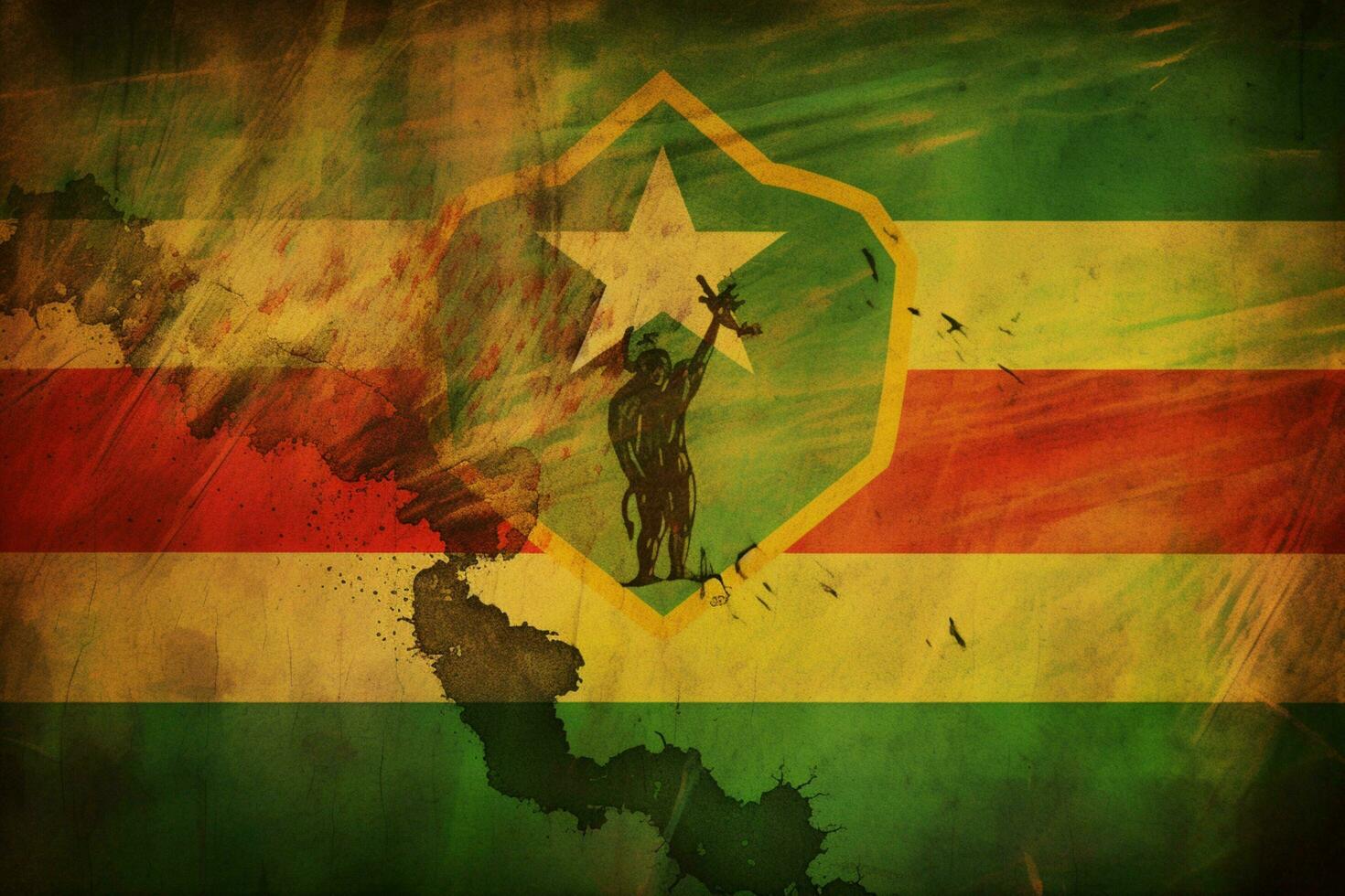 Flagge Hintergrund von Zimbabwe foto