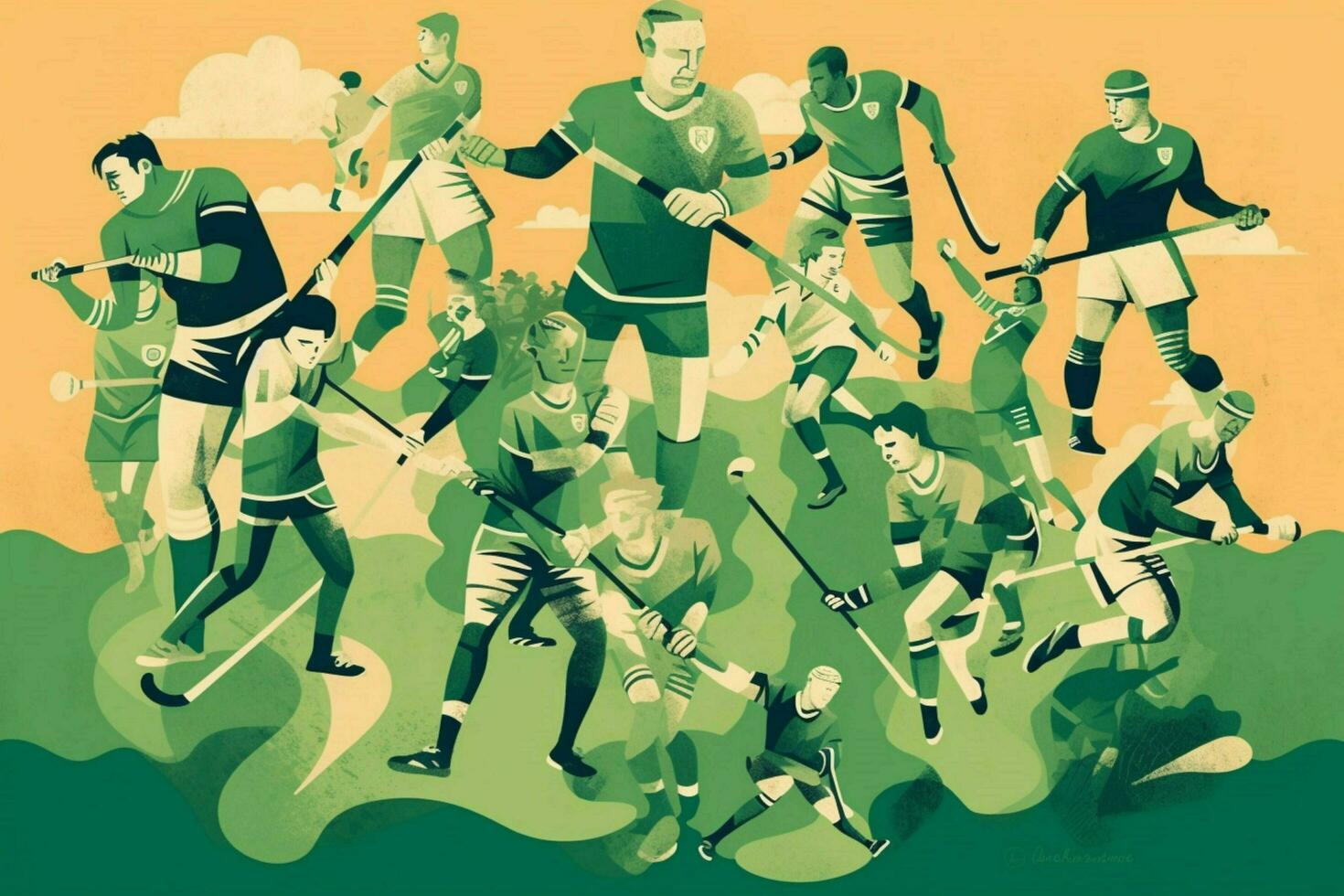 National Sport von Irland foto