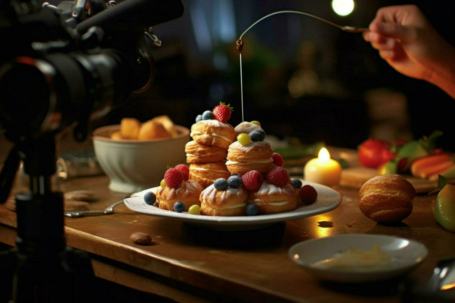 fotorealistisch Fachmann Essen kommerziell Fotograf foto