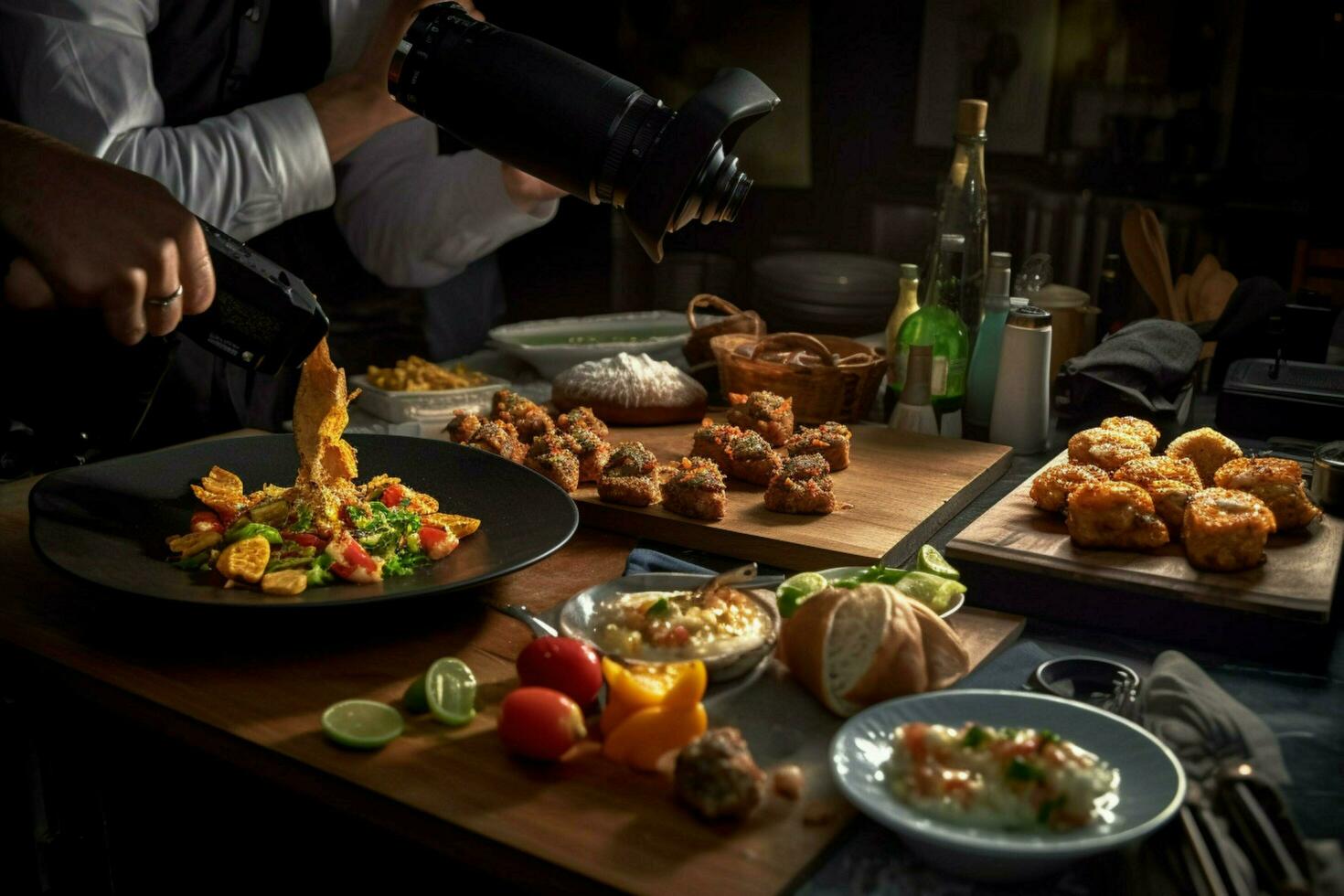 fotorealistisch Fachmann Essen kommerziell Fotograf foto