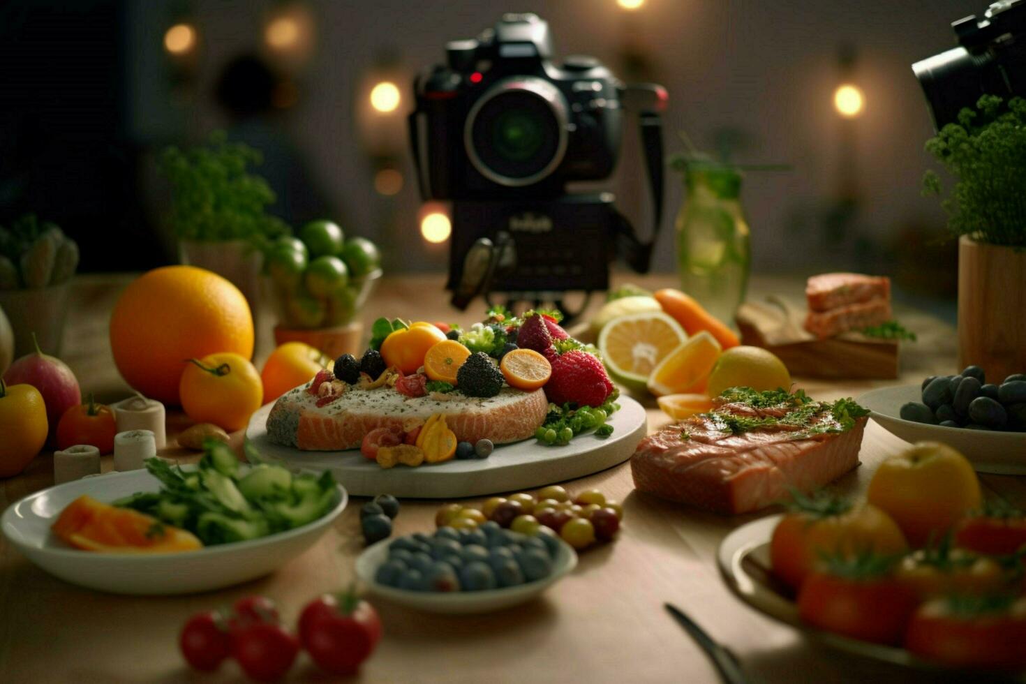 fotorealistisch Fachmann Essen kommerziell Fotograf foto